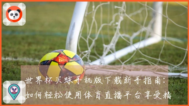 世界杯买球手机版下载新手指南：如何轻松使用体育直播平台享受精彩赛事